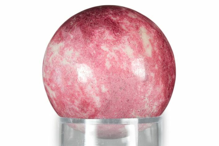 Hot-Pink, Polished Thulite Sphere - Trondheim, Norway #343929